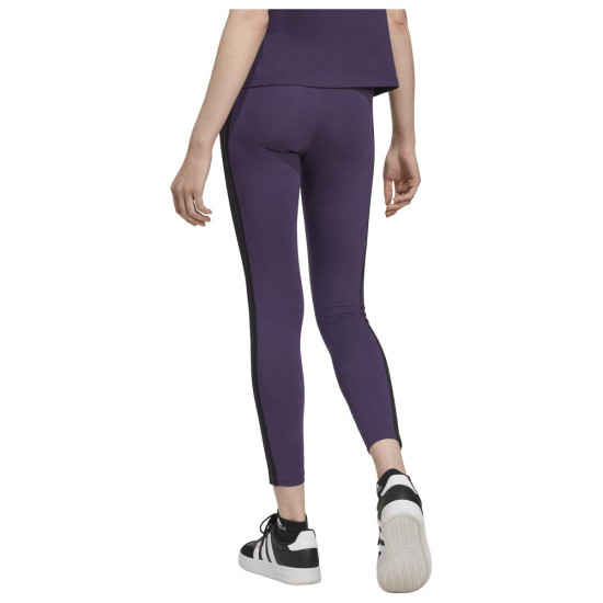 Adidas Γυναικείο κολάν Essentials 3-Stripes Cotton Leggings